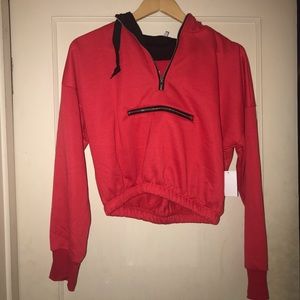 *NEW* Charlotte Russe cropped hoodie